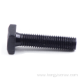 Class8.8 Black Oxide Flat Square Head lag Bolts